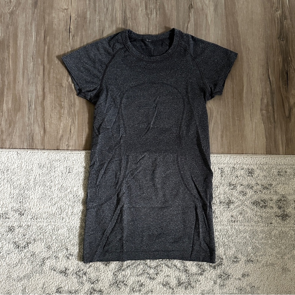 Lululemon Gray Swiftly Tech Short Sleeve